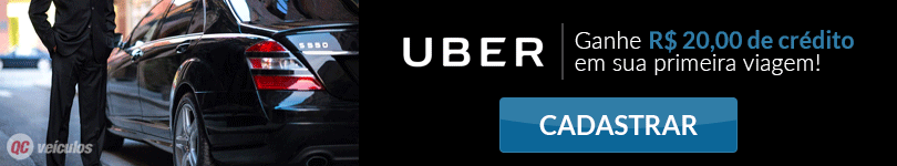 Banner uber: R$20 reais de crédito com o código 17gm0