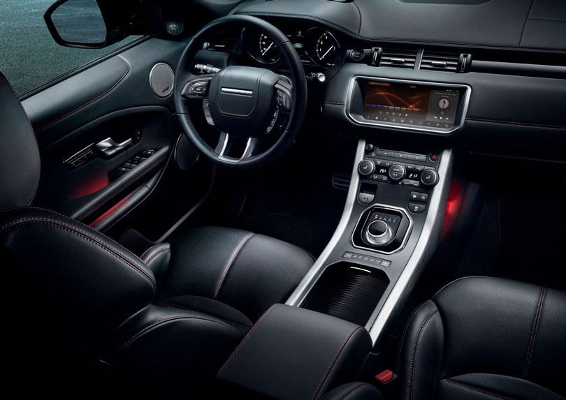 Range Rover Evoque 2017 Ember Edition - Interior e painel