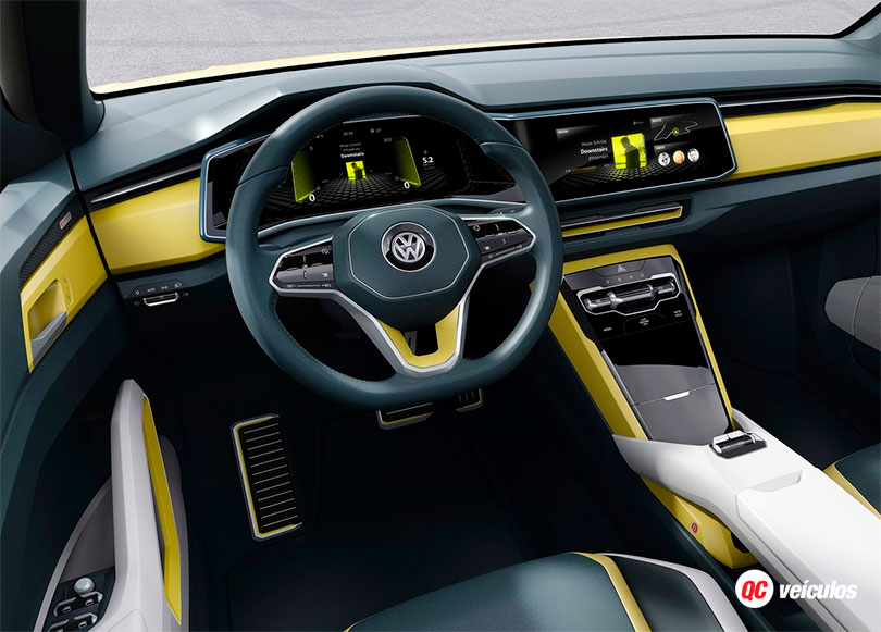Volkswagen T-Cross Breeze - Interior e painel