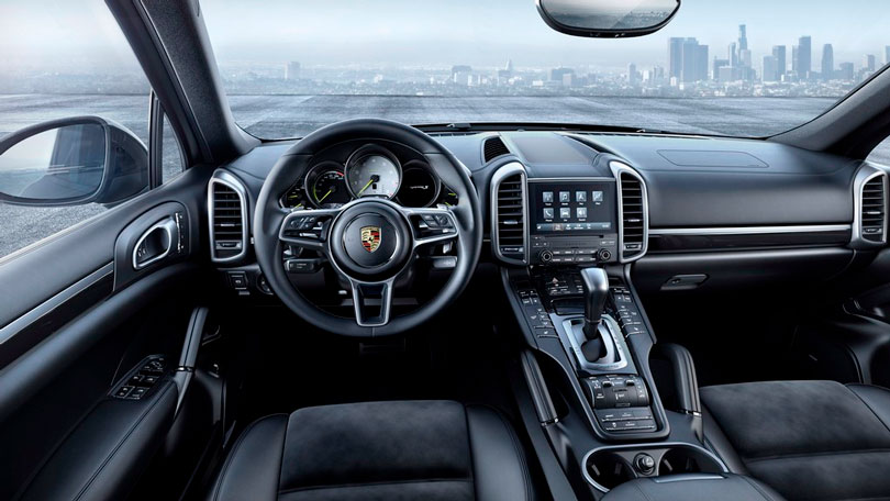 Porsche Cayenne 2017 interior