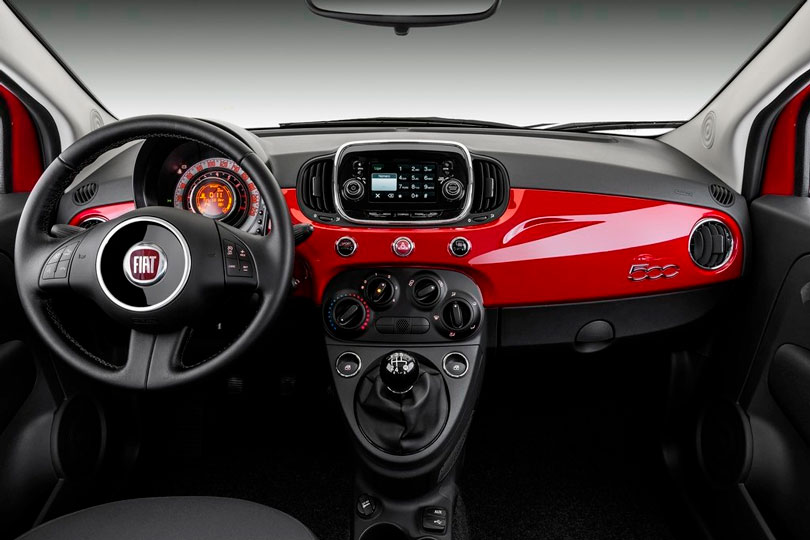 Fiat 500 2018 interior