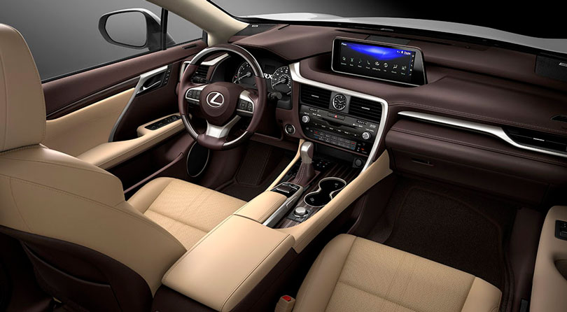 Lexus RX 350 2017 interior