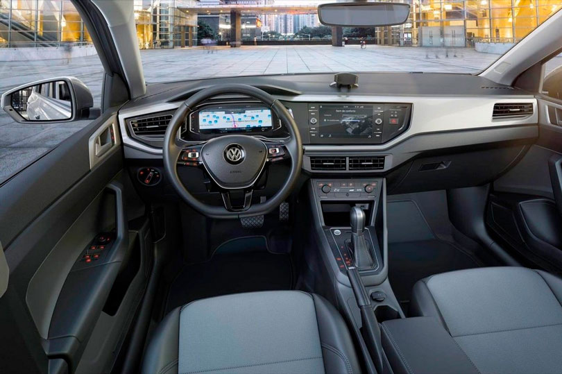 VW Virtus 2018 interior